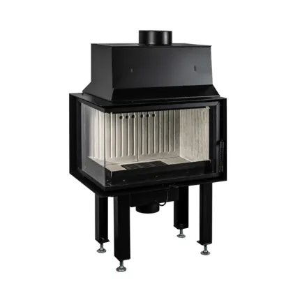 Wkład kominkowy narożny HEATING 620 z kompleksowym montażem